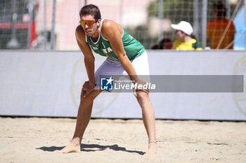 2024-06-23 - Gianluca Dal Corso (ITA) in action - WORLD BEACH PRO TOUR - BEACH VOLLEY - VOLLEYBALL