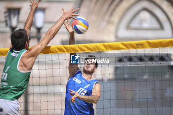 2024-06-23 - Davide Benzi (ITA) in action - WORLD BEACH PRO TOUR - BEACH VOLLEY - VOLLEYBALL