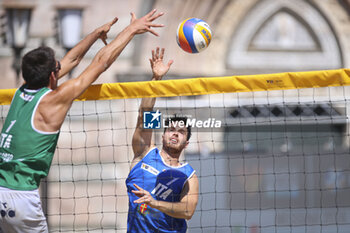 2024-06-23 - Davide Benzi (ITA) in action - WORLD BEACH PRO TOUR - BEACH VOLLEY - VOLLEYBALL