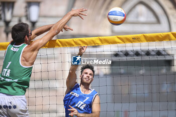 2024-06-23 - Davide Benzi (ITA) in action - WORLD BEACH PRO TOUR - BEACH VOLLEY - VOLLEYBALL