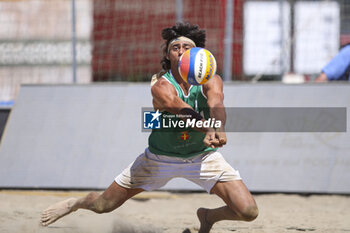 2024-06-23 - Marco Viscovich (ITA) in action - WORLD BEACH PRO TOUR - BEACH VOLLEY - VOLLEYBALL