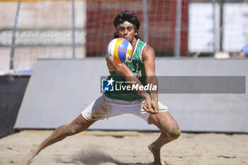 2024-06-23 - Marco Viscovich (ITA) in action - WORLD BEACH PRO TOUR - BEACH VOLLEY - VOLLEYBALL