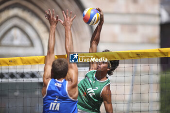 2024-06-23 - Marco Viscovich (ITA) in action - WORLD BEACH PRO TOUR - BEACH VOLLEY - VOLLEYBALL