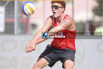 2024-06-23 - Maximilian Just (GER) in action - WORLD BEACH PRO TOUR - BEACH VOLLEY - VOLLEYBALL