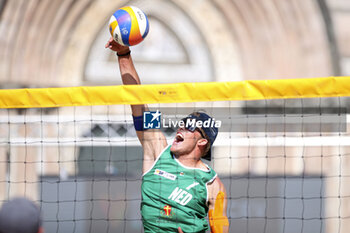 2024-06-23 - Mees Sengers (NED) in action - WORLD BEACH PRO TOUR - BEACH VOLLEY - VOLLEYBALL