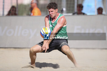 2024-06-23 - Dirk Boehle (NED) in action - WORLD BEACH PRO TOUR - BEACH VOLLEY - VOLLEYBALL