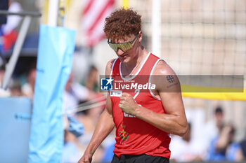 2024-06-23 - Maximilian Just (GER) celebration - WORLD BEACH PRO TOUR - BEACH VOLLEY - VOLLEYBALL