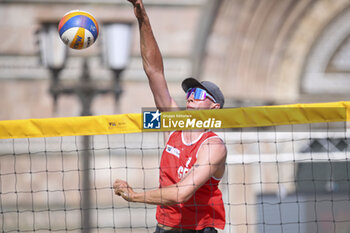 2024-06-23 - Robin Sowa (GER) in action - WORLD BEACH PRO TOUR - BEACH VOLLEY - VOLLEYBALL