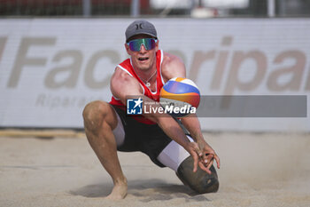 2024-06-23 - Robin Sowa (GER) in action - WORLD BEACH PRO TOUR - BEACH VOLLEY - VOLLEYBALL