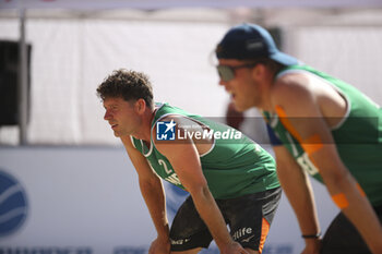 2024-06-23 - Dirk Boehle (NED) and Mees Sengers (NED) - WORLD BEACH PRO TOUR - BEACH VOLLEY - VOLLEYBALL