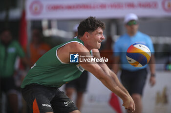 2024-06-23 - Dirk Boehle (NED) in action - WORLD BEACH PRO TOUR - BEACH VOLLEY - VOLLEYBALL