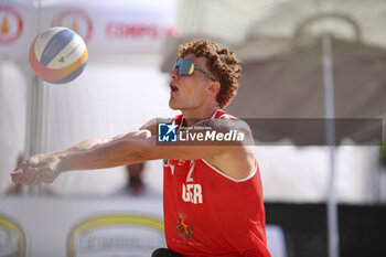 2024-06-23 - Maximilian Just (GER) in action - WORLD BEACH PRO TOUR - BEACH VOLLEY - VOLLEYBALL