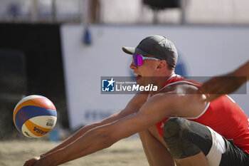 2024-06-23 - Robin Sowa (GER) in action - WORLD BEACH PRO TOUR - BEACH VOLLEY - VOLLEYBALL