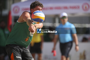 2024-06-23 - Dirk Boehle (NED) in action - WORLD BEACH PRO TOUR - BEACH VOLLEY - VOLLEYBALL