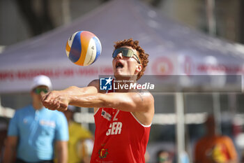 2024-06-23 - Maximilian Just (GER) in action - WORLD BEACH PRO TOUR - BEACH VOLLEY - VOLLEYBALL