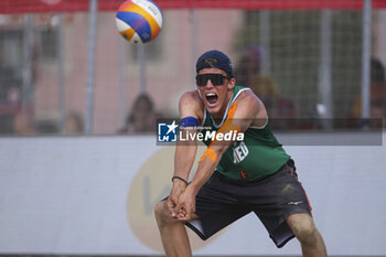 2024-06-23 - Mees Sengers (NED) in action - WORLD BEACH PRO TOUR - BEACH VOLLEY - VOLLEYBALL