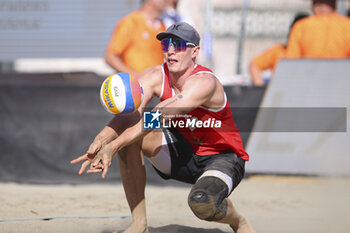 2024-06-23 - Robin Sowa (GER) in action - WORLD BEACH PRO TOUR - BEACH VOLLEY - VOLLEYBALL