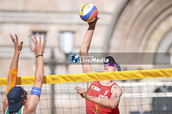 2024-06-23 - Robin Sowa (GER) in action - WORLD BEACH PRO TOUR - BEACH VOLLEY - VOLLEYBALL