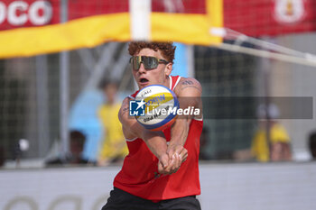 2024-06-23 - Maximilian Just (GER) in action - WORLD BEACH PRO TOUR - BEACH VOLLEY - VOLLEYBALL