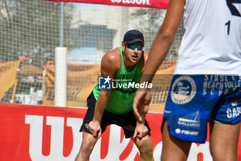 2024-09-06 - IURISCI M. - MARINI DA COSTA G. (White) vs LUPO D. - ZAYTSEV I. (Green) during Fonzies Campionato Italiano Assoluti Femminili e Maschili 2024 - Day 1 of Last Stage at Polo est Village in Bellaria-Igea Marina (RI) - CAMPIONATO ITALIANO ASSOLUTO - BEACH VOLLEY - VOLLEYBALL