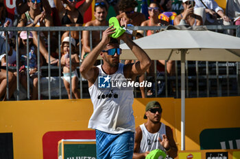 2024-09-07 - #2 LUPO D. - #1 ZAYTSEV I. (Green) vs #1 #1 SACRIPANTI M. - #2 TITTA G. (white) during 16/8 of final of Fonzies Campionato Italiano Assoluti Femminili e Maschili 2024 - Day 2 of Last Stage at Polo est Village in Bellaria-Igea Marina (RI) - CAMPIONATO ITALIANO ASSOLUTO - BEACH VOLLEY - VOLLEYBALL