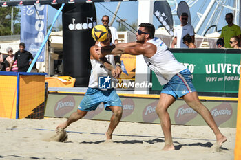 2024-09-07 - #2 LUPO D. - #1 ZAYTSEV I. (Green) vs #1 #1 SACRIPANTI M. - #2 TITTA G. (white) during 16/8 of final of Fonzies Campionato Italiano Assoluti Femminili e Maschili 2024 - Day 2 of Last Stage at Polo est Village in Bellaria-Igea Marina (RI) - CAMPIONATO ITALIANO ASSOLUTO - BEACH VOLLEY - VOLLEYBALL