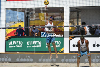 2024-09-07 - #2 LUPO D. - #1 ZAYTSEV I. (Green) vs #1 #1 SACRIPANTI M. - #2 TITTA G. (white) during 16/8 of final of Fonzies Campionato Italiano Assoluti Femminili e Maschili 2024 - Day 2 of Last Stage at Polo est Village in Bellaria-Igea Marina (RI) - CAMPIONATO ITALIANO ASSOLUTO - BEACH VOLLEY - VOLLEYBALL