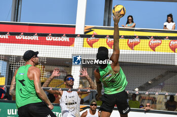 2024-09-07 - #2 LUPO D. - #1 ZAYTSEV I. (Green) vs #1 #1 SACRIPANTI M. - #2 TITTA G. (white) during 16/8 of final of Fonzies Campionato Italiano Assoluti Femminili e Maschili 2024 - Day 2 of Last Stage at Polo est Village in Bellaria-Igea Marina (RI) - CAMPIONATO ITALIANO ASSOLUTO - BEACH VOLLEY - VOLLEYBALL