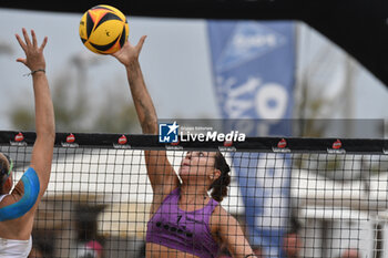 2024-09-08 - #1 GOTTARDI V. - #2 SCAMPOLI C.(Team White) vs #2 ORSI TOTH R. - #1 BIANCHI G. (Team Purple) during the final for 1°-2° place of Fonzies Campionato Italiano Assoluti Femminili e Maschili 2024 - Final day of Last Stage at Polo est Village in Bellaria-Igea Marina (RI) - CAMPIONATO ITALIANO ASSOLUTO - BEACH VOLLEY - VOLLEYBALL