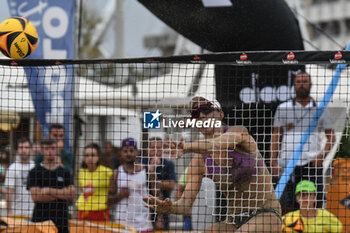 2024-09-08 - #1 GOTTARDI V. - #2 SCAMPOLI C.(Team White) vs #2 ORSI TOTH R. - #1 BIANCHI G. (Team Purple) during the final for 1°-2° place of Fonzies Campionato Italiano Assoluti Femminili e Maschili 2024 - Final day of Last Stage at Polo est Village in Bellaria-Igea Marina (RI) - CAMPIONATO ITALIANO ASSOLUTO - BEACH VOLLEY - VOLLEYBALL