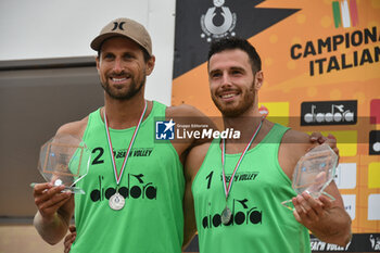 2024-09-08 - Awards ceremony time of Fonzies Campionato Italiano Assoluti Femminili e Maschili 2024 - Final day of Last Stage at Polo est Village in Bellaria-Igea Marina (RI) - CAMPIONATO ITALIANO ASSOLUTO - BEACH VOLLEY - VOLLEYBALL