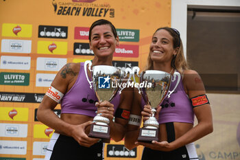 2024-09-08 - Awards ceremony time of Fonzies Campionato Italiano Assoluti Femminili e Maschili 2024 - Final day of Last Stage at Polo est Village in Bellaria-Igea Marina (RI) - CAMPIONATO ITALIANO ASSOLUTO - BEACH VOLLEY - VOLLEYBALL