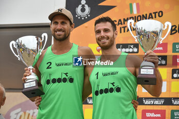 2024-09-08 - Awards ceremony time of Fonzies Campionato Italiano Assoluti Femminili e Maschili 2024 - Final day of Last Stage at Polo est Village in Bellaria-Igea Marina (RI) - CAMPIONATO ITALIANO ASSOLUTO - BEACH VOLLEY - VOLLEYBALL