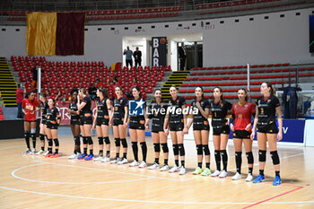 07/11/2024 - The Roma Volley team during the match valid for the Volleyball Challenge Cup 2025 competition played in Rome on 07.11.2024 - ROMA VOLLEY VS RAPID BUCARESTI - CHALLENGE CUP WOMEN - VOLLEY