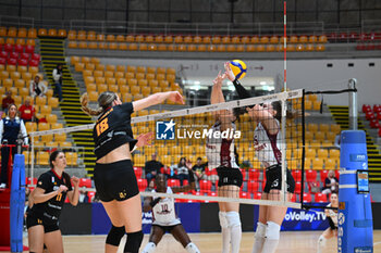 07/11/2024 - Gabriela Orvosova during the match valid for the Volleyball Challenge Cup 2025 competition played in Rome on 07.11.2024 - ROMA VOLLEY VS RAPID BUCARESTI - CHALLENGE CUP WOMEN - VOLLEY