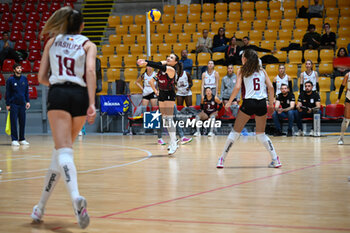 07/11/2024 - R.M.Tucmeanu during the match valid for the Volleyball Challenge Cup 2025 competition played in Rome on 07.11.2024 - ROMA VOLLEY VS RAPID BUCARESTI - CHALLENGE CUP WOMEN - VOLLEY