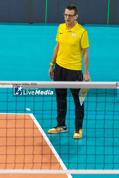 2024-01-16 - Head Coach Giovanni Guidetti (VakifBank Istanbul) during CEV Champions League Women 2024 match between Allianz VV Milano and VakifBank Istanbul at Allianz Cloud, Milan, Italy on January 16, 2024 - ALLIANZ VV MILANO VS VAKIFBANK ISTANBUL - CHAMPIONS LEAGUE WOMEN - VOLLEYBALL