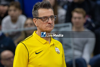 2024-01-16 - Head Coach Giovanni Guidetti (VakifBank Istanbul) during CEV Champions League Women 2024 match between Allianz VV Milano and VakifBank Istanbul at Allianz Cloud, Milan, Italy on January 16, 2024 - ALLIANZ VV MILANO VS VAKIFBANK ISTANBUL - CHAMPIONS LEAGUE WOMEN - VOLLEYBALL