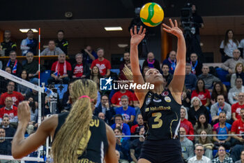 2024-01-16 - Cansu Ozbay (VakifBank Istanbul) during CEV Champions League Women 2024 match between Allianz VV Milano and VakifBank Istanbul at Allianz Cloud, Milan, Italy on January 16, 2024 - ALLIANZ VV MILANO VS VAKIFBANK ISTANBUL - CHAMPIONS LEAGUE WOMEN - VOLLEYBALL