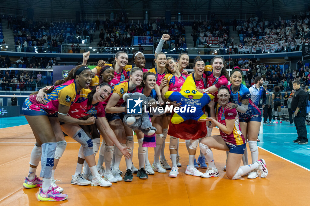 Quarter finals - Allianz VeroVolley Milano vs Lodz - CHAMPIONS LEAGUE WOMEN - VOLLEY