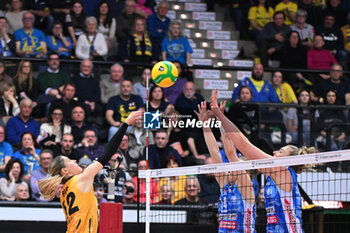 2024-02-29 - Bianka Busa ( VakifBank Istanbul ) during VOLLEYBALL - CHAMPIONS LEAGUE WOMEN game between A.Carraro Imoco Conegliano and VakifBank Istanbul at Palaverde in Villorba, Italy on   February 29, 2024 - QUARTER FINALS - A.CARRARO IMOCO CONEGLIANO VS VAKIFBANK ISTANBUL - CHAMPIONS LEAGUE WOMEN - VOLLEYBALL