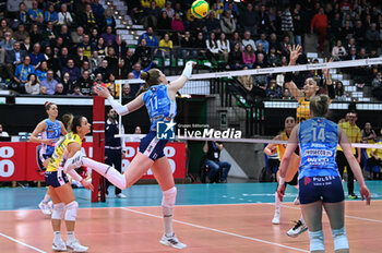 2024-02-29 - Isabelle Haak ( A.Carraro Imoco Conegliano ) during VOLLEYBALL - CHAMPIONS LEAGUE WOMEN game between Prosecco Doc Imoco Conegliano and VakifBank Istanbul at Palaverde in Villorba, Italy on   February 29, 2024 - QUARTER FINALS - A.CARRARO IMOCO CONEGLIANO VS VAKIFBANK ISTANBUL - CHAMPIONS LEAGUE WOMEN - VOLLEYBALL