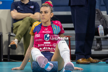 2024-03-12 - Alessia Orro (Allianz VV Milano) during SemiFinals of the Champions League Women between Allianz VeroVolley Milano and Fenerbahce Opet Istanbul at Allianz Cloud, Milano, Italy on March 12, 2024 - ALLIANZ VERO VOLLEY MILANO VS FENERBAHCE OPEN ISTANBUL - CHAMPIONS LEAGUE WOMEN - VOLLEYBALL