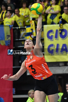 2024-03-14 - Tijana Boskovic ( Eczacibasi Dynavit Istanbul ) during Volleyball Champions League Women game between A. Carraro Imoco Conegliano and Eczacibasi Dynavit Istanbul at Palaverde in Villorba, Italy on  March 14, 2024 - A. CARRARO IMOCO CONEGLIANO VS ECZACIBASI DYNAVIT ISTANBUL - CHAMPIONS LEAGUE WOMEN - VOLLEYBALL