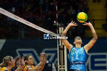 07/11/2024 - Alessia Orro (Numia VeroVolley Milano) during CEV Champions League Women 2025 match between Numia VV Milano and FC Porto at Opiquad Arena, Monza, Italy on November 7, 2024	 - VERO VOLLEY MILANO VS FC PORTO - CHAMPIONS LEAGUE WOMEN - VOLLEY