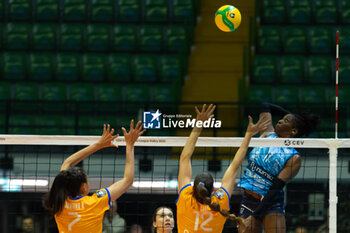 07/11/2024 - Myriam Sylla (Numia VeroVolley Milano) during CEV Champions League Women 2025 match between Numia VV Milano and FC Porto at Opiquad Arena, Monza, Italy on November 7, 2024	 - VERO VOLLEY MILANO VS FC PORTO - CHAMPIONS LEAGUE WOMEN - VOLLEY