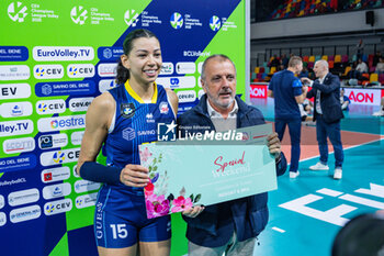 06/11/2024 - Ana Carolina da Silva (Savino Del Bene Scandicci) - SAVINO DEL BENE SCANDICCI VS CSO VOLUNTARI 2005 - CHAMPIONS LEAGUE WOMEN - VOLLEY