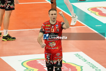 2024-01-04 - rejoices of massimo colaci - sir susa vim perugia - SIR SUSA VIM PERUGIA VS VALSA GROUP MODENA - ITALIAN CUP - VOLLEYBALL