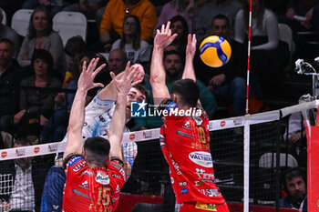 2024-01-28 - Attack of Loeppky Eric ( Mint Vero Volley Monza ) - SIR SUSA VIM PERUGIA VS MINT VERO VOLLEY MONZA - ITALIAN CUP - VOLLEYBALL