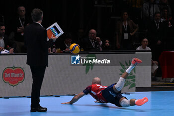2024-01-28 - Dip of Marco Gaggini ( Mint Vero Volley Monza ) - SIR SUSA VIM PERUGIA VS MINT VERO VOLLEY MONZA - ITALIAN CUP - VOLLEYBALL